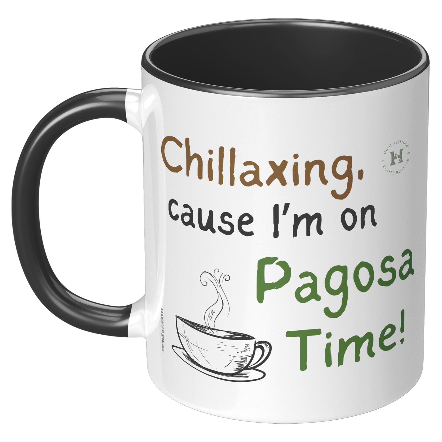 Chillaxing on Pagosa Time, 11oz Accent Mug Gift