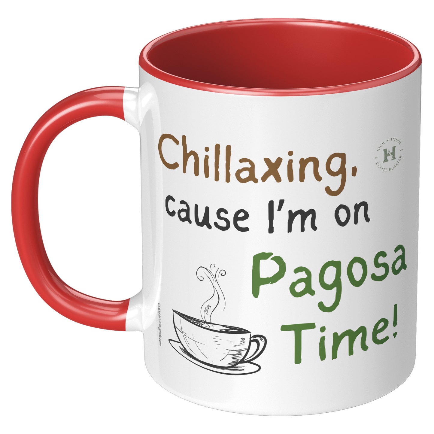 Chillaxing on Pagosa Time, 11oz Accent Mug Gift
