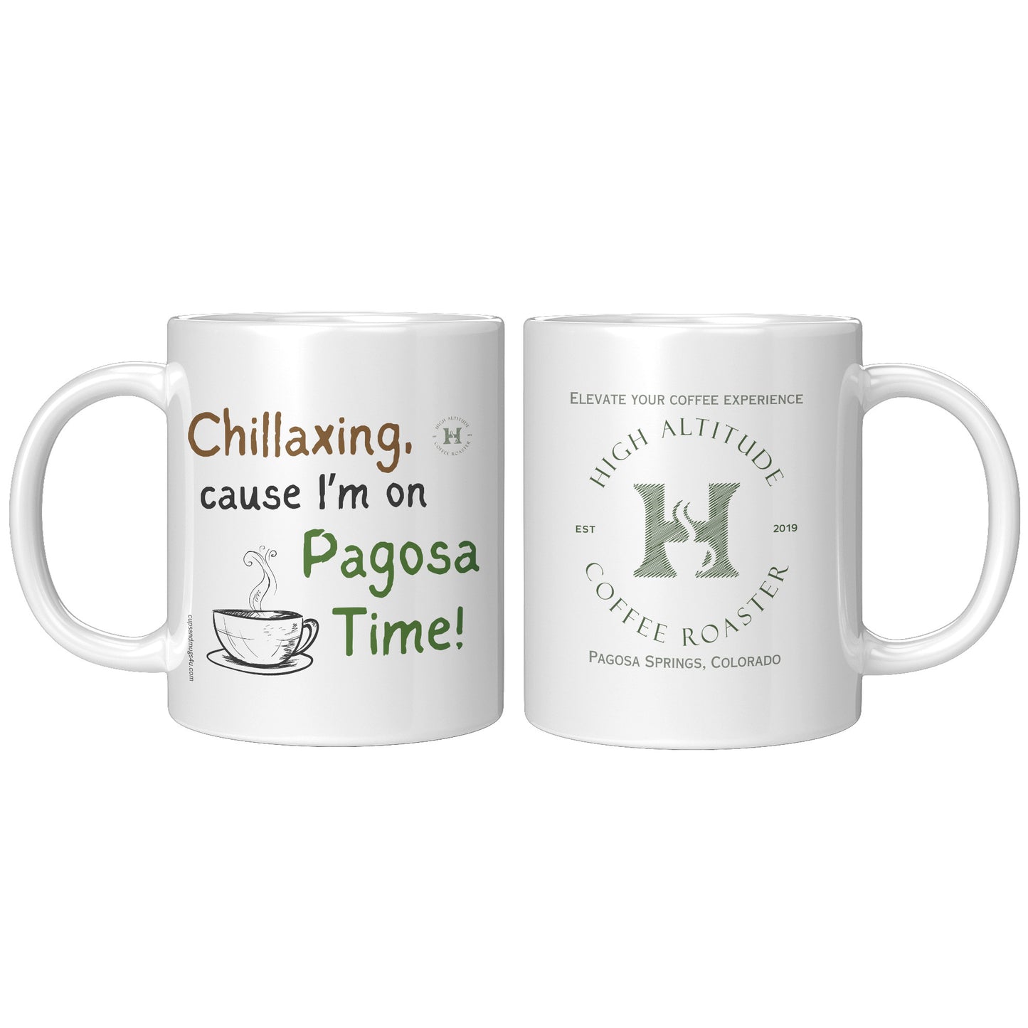 Chillaxing on Pagosa Time, 11oz Accent Mug Gift